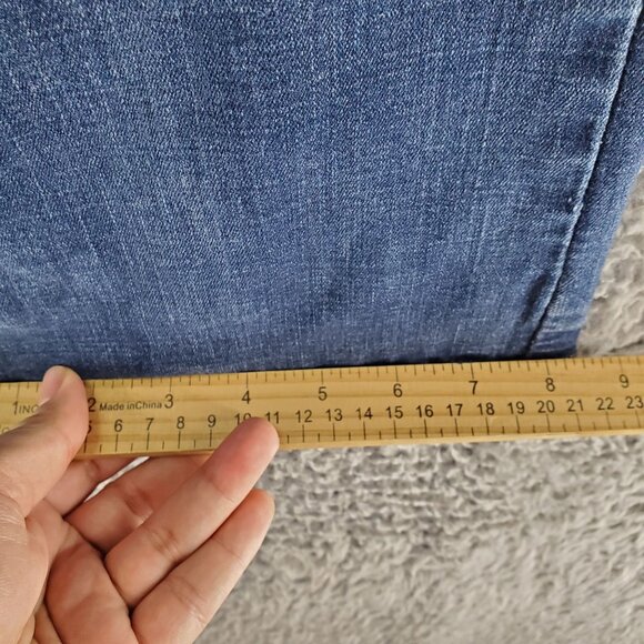 Levis Jeans Womens 29 Blue 725 High Rise Bootcut Stretch Denim Casual Fit - Picture 14 of 16